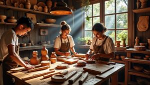 découvrez comment les artisans locaux travaillent des essences de bois rares pour créer des objets uniques et authentiques. plongez dans l'univers de l'artisanat en bois et explorez l'histoire et les techniques de ces passionnés.