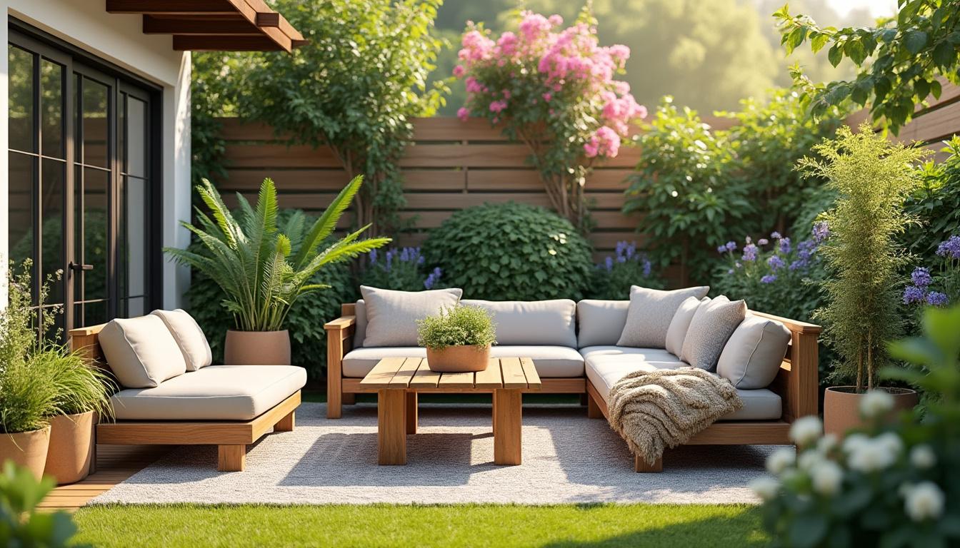 découvrez nos idées et conseils pour créer votre mobilier de jardin fait maison. diy extérieur facile et économique pour un espace extérieur personnalisé et convivial.